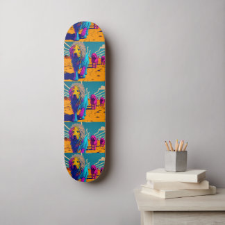 Funky Skateboard pour Amoureux de les chiens