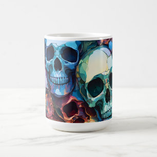 Funky Skulls Coffee Mug