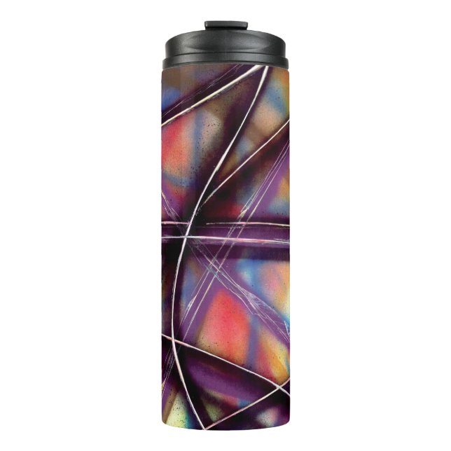 Funky Space Highway Thermal Tumbler (Front)