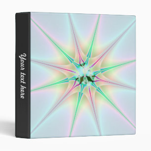 Funky Star 3 Ring Binders