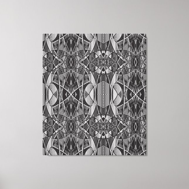 funky Stretched Canvas 9 Print (Front)