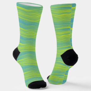Funky Stripe Retro Colours Socks