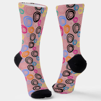 Funky Swirls Socks