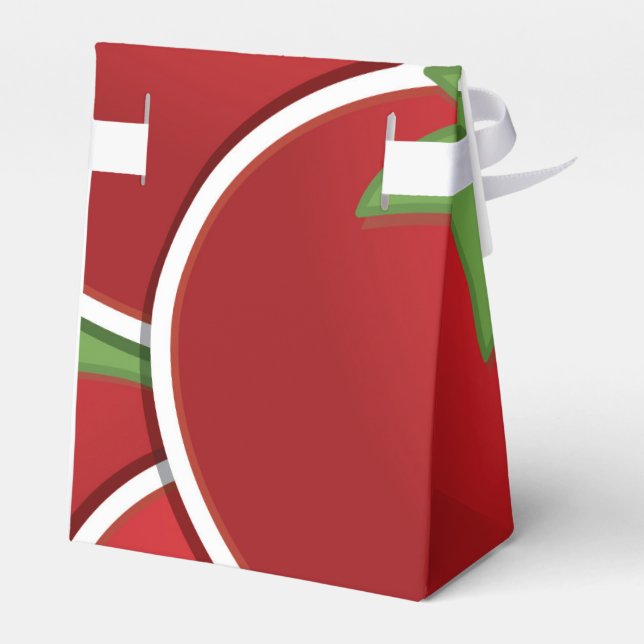 Funky tomato favor box (Back Side)