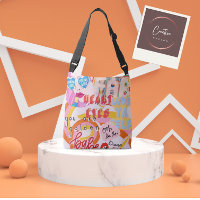 Funky Tote bag 80s style
