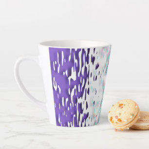 Funky Trippy Ripply Groovy Multisexual Pride Flag Latte Mug