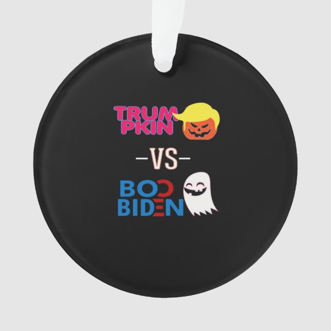 Funky Trumpkin Vs Boo Biden Classe Design Hallowee (devant)