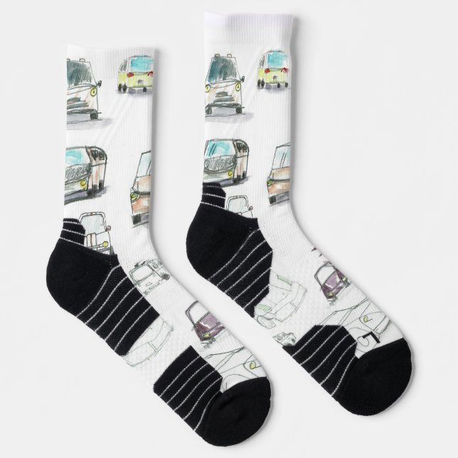 Funky Vehicles Socks (Right)