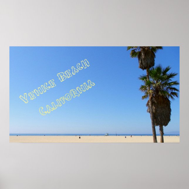 Funky Venice Beach Poster! Poster (Front)
