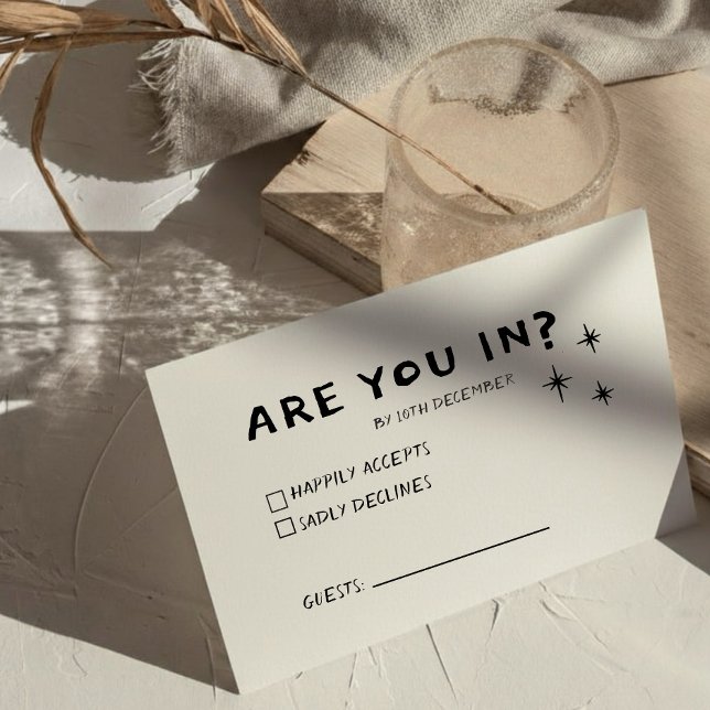 Funky vert rose rouge Scribble RSVP (Créateur téléchargé)