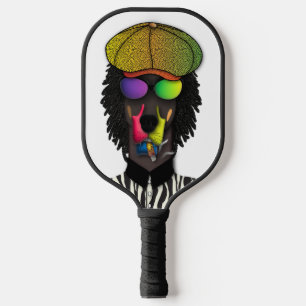 Funky Vibes Doberman Pickleball Paddle – Retro Coo