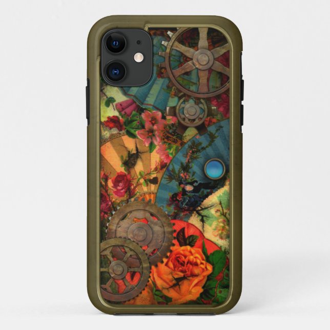 Funky Victorian Brass Case-Mate iPhone Case (Back)