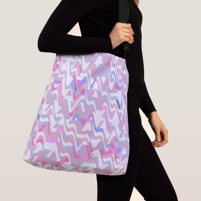 Funky Waves Crossbody Bag (Close Up)