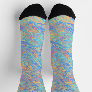 Funky Waves Socks
