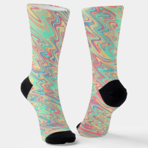 Funky Waves  Socks