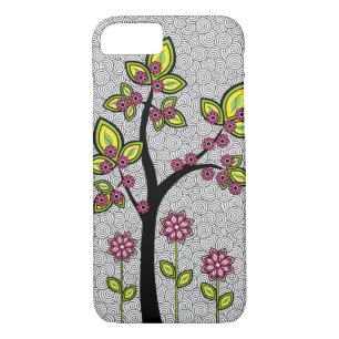 Funky Whimsical Artsy Modern Vector Case-Mate iPhone Case
