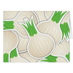 Funky white onions