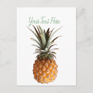 Funky Yummy Pineapple Postcard
