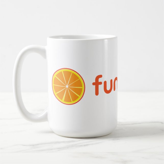 Funkyfresh.com Official logo mug (Left)