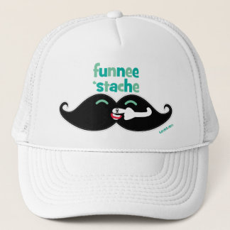 Funnee Stache Trucker Hat