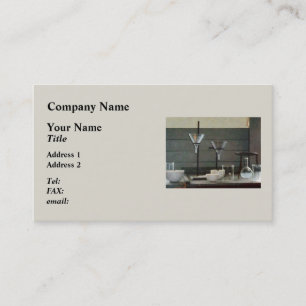 Funnels, Flasks and Crucibles Business Card