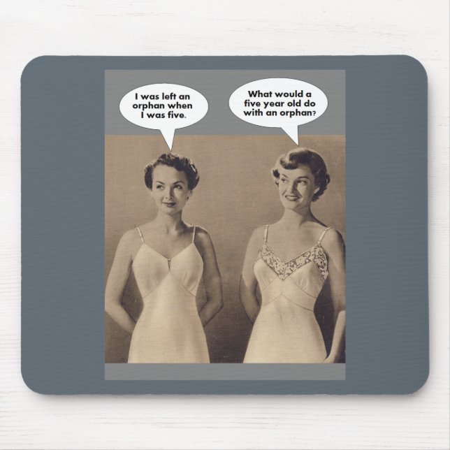 Funniest conversation ever mouse pad (Front)