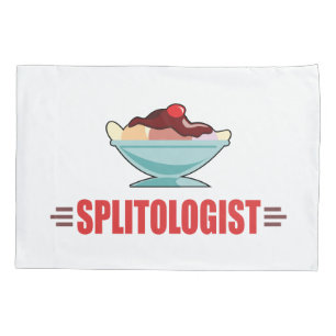 Funniest Ice Cream Banana Split Pillowcase