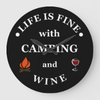 Funnt camping and wine sayings