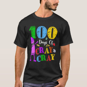 Funny 100 Days Of School Dabbing Boys Girls Kids T T-Shirt