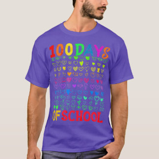 Funny 100 Days Of School Quotes Pillow For Teacher T-Shirt