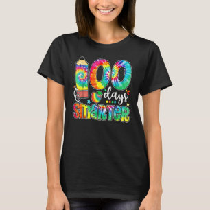 Funny 100 Days Smarter Happy 100th Day Of School T T-Shirt