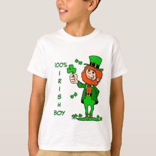 Funny 100% Irish Boy T-Shirt