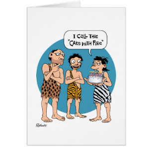 Funny 13e gâteau avec feu Anniversaire