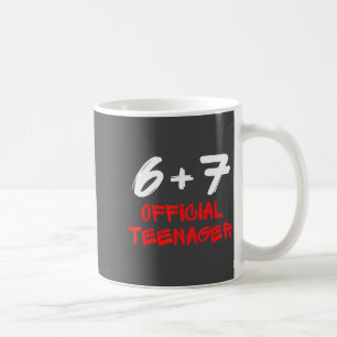 Funny 13th Birthday Teenager 6+7 Year Old Boys Kid Coffee Mug