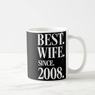 Funny 18th Wedding Anniversary 2008 Wife Coffee Mug