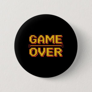 Funny 1980s Nostalgia Arcade Gamer Retro Video Gam 2 Inch Round Button