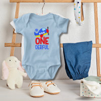 Funny 1st Birthday Mr. Wonderful Baby T-Shirt