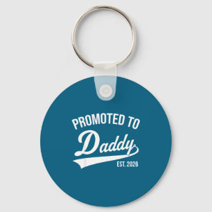 Funny 1st Time Dad Est 2026 New Dad New First Fath Keychain