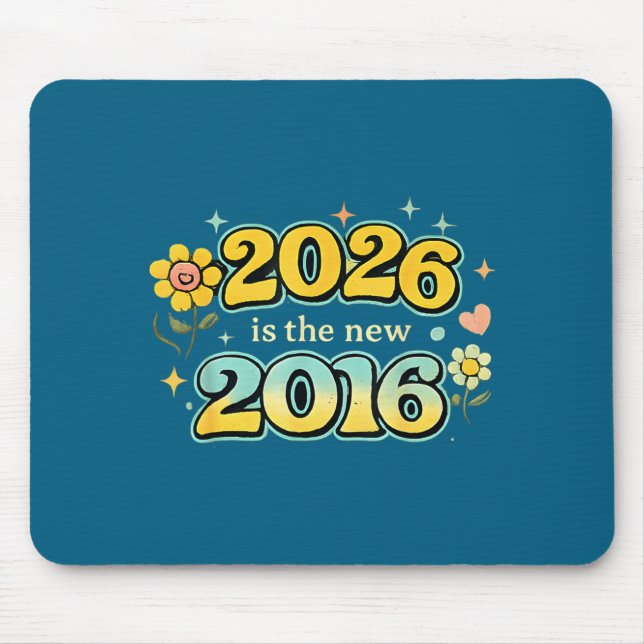Funny 2016 Nostalgia Vibes Culture Mouse Pad (Front)