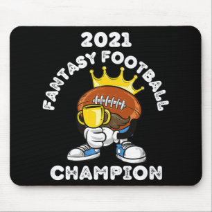 FUNNY 2021 FANTASY FOOTBALL CHAMPION FANTASY LEAGU MOUSE PAD