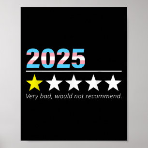Funny 2025 Very Bad Would Not Recommend  Poster