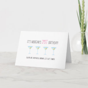 Funny 21st Birthday Card - Livers Are Overrated