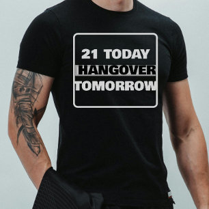 Funny 21th birthday drinking T-Shirt