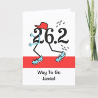 Funny 26.2 Marathon Runner Finisher