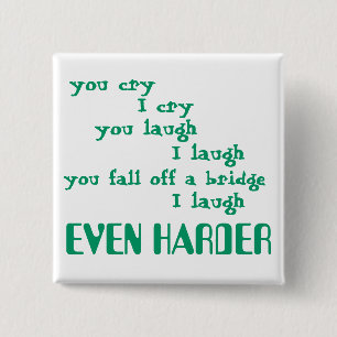 funny 2 inch square button