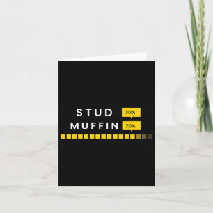 Funny 30 Stud 70 Muffin Saying Father&#; s Day Men Card