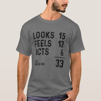 Funny 33 Years Old 33Rd Birthday Born In 1989 T-Shirt