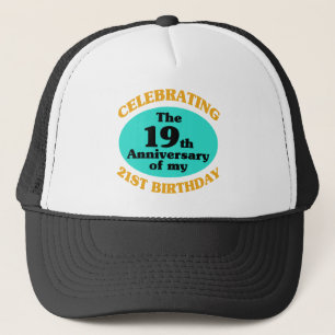 Funny 40th Birthday Gag Gift Trucker Hat