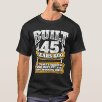 Funny 45th Birthday B Day Gift Saying Age 45 Year