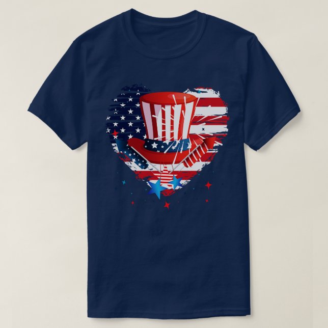 Funny 4th Of July 2021 Fourth Of July For Mens And T-Shirt (Design Front)